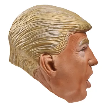 Mascarello Donald Adut Masko Rave Purge Kostum Cosplay Latex Realne Maske ZDA Predsednik Pokrivala Pustne Maske Darilo