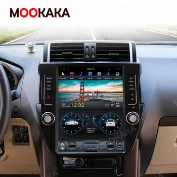 4+128G Android 9.0 Avto Radio, GPS Navigacija Za Toyota Land Cruiser Prado 150-2017 Tesla Zaslon Multimedijski Predvajalnik, Vodja Enote
