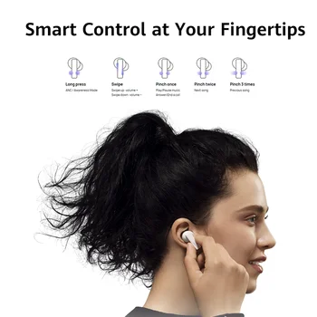Original Huawei FreeBuds Pro Slušalke TWS V uho Brezžična tehnologija Bluetooth 5.2 Slušalke Čepkov Aktivno odstranjevanje Šumov Slušalke