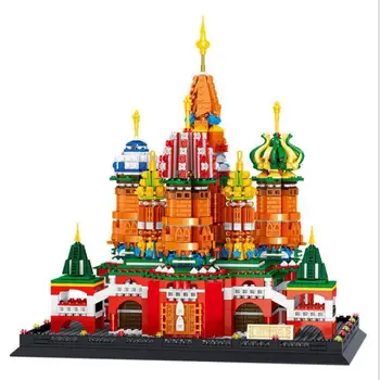 Saint Basil Cathedral Moskva, Rusija Stavbe, Bloki, Opeke Igrače Rojstni dan Gfits