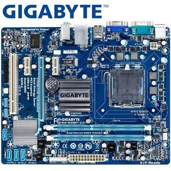 GIGABYTE GA-G41MT-S2P Desktop Motherboard G41 Socket LGA 775 Za Core 2 DDR3 8G Micro ATX Prvotno Uporabljajo G41MT-S2P Mainboard