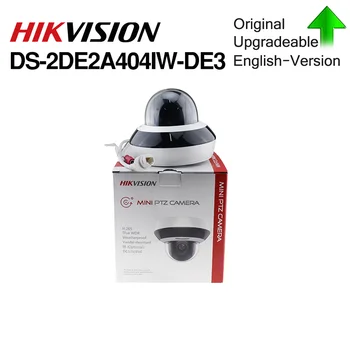 Hikvision Original PTZ IP Kamero DS-2DE2A404IW-DE3 4MP 4X 2.8-12MM povečava Omrežja POE H. 265 IK10 donosnost NALOŽBE WDR DNR Dome CCTV Kamere PTZ