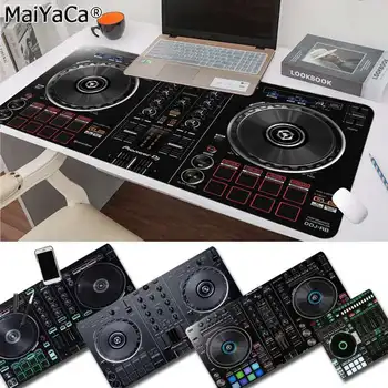 MaiYaCa Letnik Kul DJ glasba Tipkovnice Mat Gume Gaming mousepad Desk Mat Brezplačna Dostava Velik Miško, Tipke Tipkovnice Mat