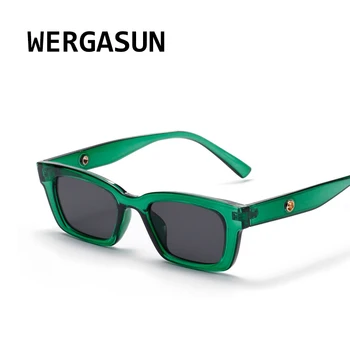 WERGASUN 2020 Luksuzne blagovne Znamke Oblikovalci Mačka Oči, sončna Očala Vintage Retro Ženska sončna Očala Za Ženske UV400 Očala