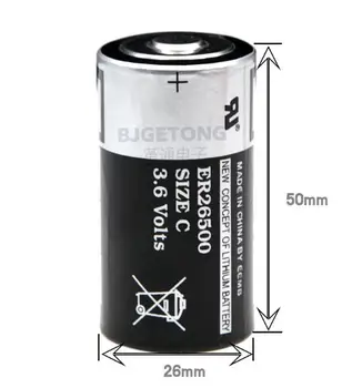 10PCS popolnoma novo izvirno ER26500 3,6 V C tip 2 litijeve baterije za enkratno uporabo vode merilnik energije merilnik pretoka ER26500M