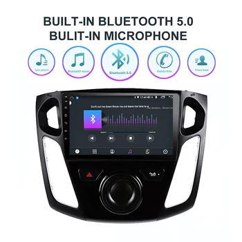 FUNROVER android 10.0 avto dvd gps multimedia player Za Ford Focus 3 2011-2019 za radijsko navigacijo, ki vedio stereo DSP 2.5 D+IPS 6+128G
