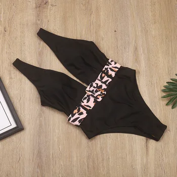 Catei Karrui Nove ženske kopalke visoke kakovosti globoko V korzet kopalke ženski bikini plus velikost Žice Brezplačno