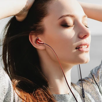 Kovinski in-ear Slušalke Čepkov Šport Stereo slušalke Izolacijo Hrupa z 3,5 mm jack Žične Slušalke Za iphone xiaomi huawei
