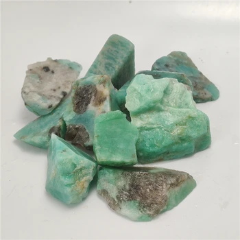 50 g Naravnih Amazonite Kristalno Gramoz Rock Quartz Raw Gemstone Mineralnih Vzorcu Vrt Dekoracijo Energije Kamen Zdravljenja Crystal