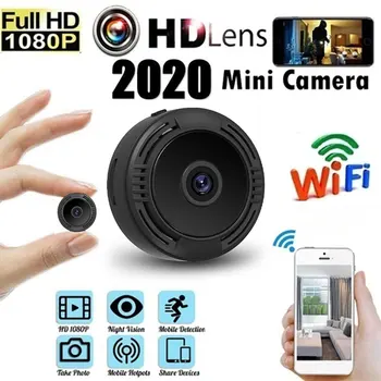 Mini HD 1080P WiFi IP Kamera Cloud Storage Night Vision Remote Monitor w/Magnetno Držalo Portable Home Security Brezžične Kamere