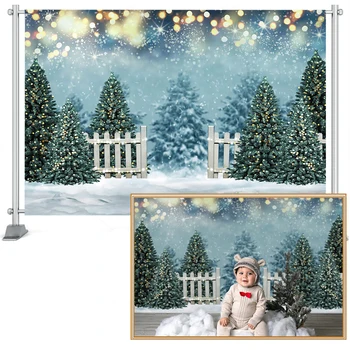 Božično Ozadje Snežinka Božično drevo, Pristavim Les, Dojenček, Otrok, Fotografija Ozadje Glitter Party Lučka Dekor Transparent