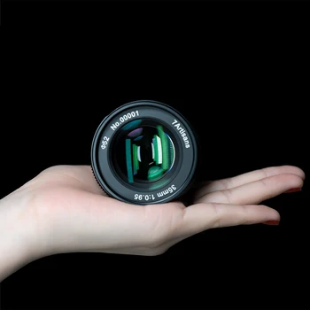 7artisans 35mm F0.95 Objektiv Kamere APS-C MF Objektiv za Sony E Nikon Z Olympus Lumix M4/3 Fuji XF Canon EF-EOS M-M Mount Kamera