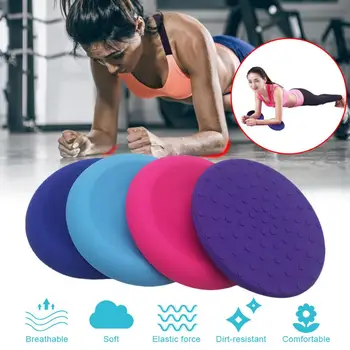 2020 Novo Silikona, Joga Mat Tablet Podporo Tipke za Moške in Ženske Športne Fitnes Kneepads Prenosni Komolec Anti-skid Disk Ploščice