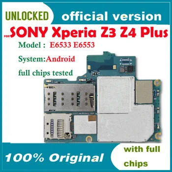Original Odklenjena Za Sony Xperia Z3+ Z3 Z4 Plus E6533 E6553 Motherboard Logiko Mati Vezje Lovain Ploščo