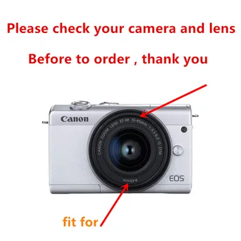 Varstvo Kit Fotoaparat primeru Screen Protector UV Filter za Objektiv kapuco Skp Čiščenje pero Zraka, Puhala za Canon EOS M100 15-45 mm objektiv