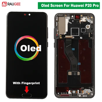 OLed Zaslon LCD Zaslon na Dotik Za Huawei P20 Pro S čitalcem Prstnih 5 na Zaslonu na Dotik Zamenjava Za Huawei P20pro P 20 Pro
