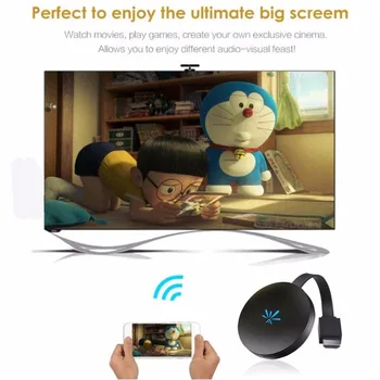 SOONHUA G6 TV Palico 2,4 GHz Video WiFi Zaslon HDMI Full HD Zrcaljenje Zaslona TV, Brezžični Sprejemnik Za Ključ Chromecast 2
