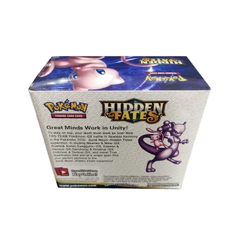 324pcs Pokemon kart, Sun & Luna Skrite Usode Booster Box Zbirateljske Trading Card Game Otrok darilo