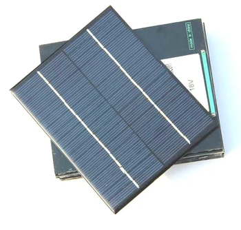 Epoksi Sončne Celice Modul 2W 18V Polikristalni Solarni Panel Za 12V Polnilec za Baterije DIY Sistem Izobraževanja 136*110MM 2pcs