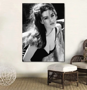 Doma Dekorativni Monica Bellucci Lepo Seksi Platno HD Tiskanje Slik Modularni Slike Wall Art Plakati Umetnine Ni Uokvirjena