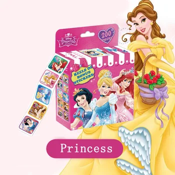 200Pcs/Box Disney Risanke Nalepke Odstranljive Zamrznjene Princesa Mickey Sofija Nalepke Dekle, Otroci, Otrok, Učitelj Nagrado Igrače Darilo