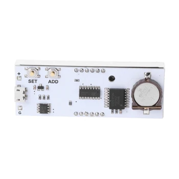 DS3231 Elektronskega DIY za 0,8 palčni Dot Matrix LED Ura Komplet 4 Številčni Prikaz 5V Mciro USB Avto Ura