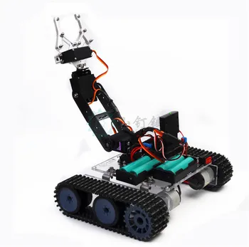 Najnovejši SNAR20 Nadzor Robota Arduino Akril Tank Robotsko Roko DIY Inteligentni Montažo Kit