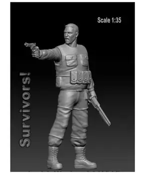 1/35 Preživeli z in Colt (1 slika) igrača Smolo Model Mini Kit unassembly Unpainted