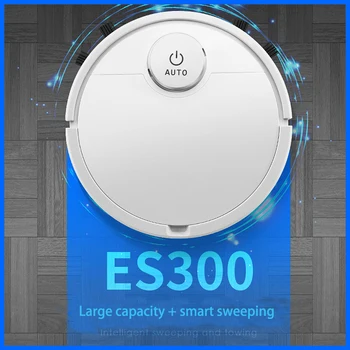 Visoka kakovost ES300 doma majhne prenosne smart touch samodejno pometanje sesalnik tri v enem zabave, robot darilo
