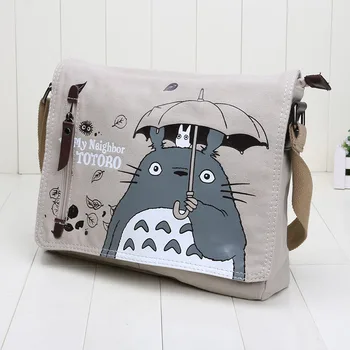Japonska risanka anime Moj Sosed Totoro messenger vrečke Naruto Black Butler Napad Na Titan trpežna torba Torba Nahrbtnik