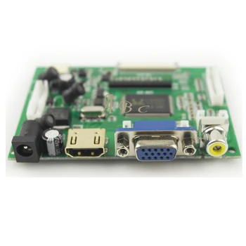 HDMI VGA 2AV 50PIN TTL LCD Monitor Krmilnik Odbor za Raspberry PI 2 Za HannStar HSD090IDW1 9
