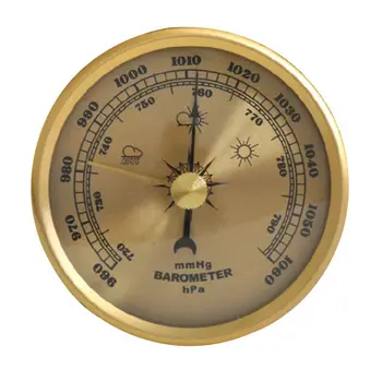 Gospodinjski Barometer Merilnik Tlaka Vremenske Postaje Steni Visi Atmosferski Večfunkcijsko Termometer, Higrometer