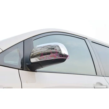 Chrome Avto Styling Vrata Ogledalo Kritje Rearview Prekrivni Trim Okrasimo Plošča Okvir 2011-2018 Za Toyota Sienna Dodatki