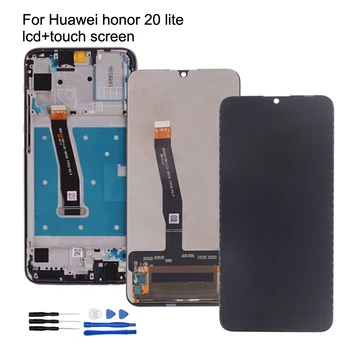 Original Za Huawei Honor 20 Lite LCD-Zaslon, zaslon na Dotik, Računalnike Telefon Deli Za Čast 20 lite Zaslon LCD DisplayReplacement