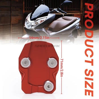 Za HONDA PCX125 PCX 125 PCX150 PCX 150 2016 2017 Razširitev Enlarger Pad Pad Motocikel Pribor nosilec za stransko stojalo
