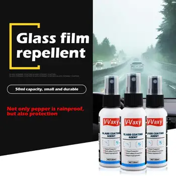 50 ml Anti-fog Nepremočljiva Avto Steklo Spray Hidrofobni Premaz Agent Rainproof Spray za Vetrobransko steklo Strani Ogledalo Okno Čiščenje
