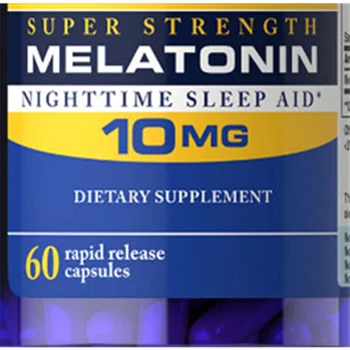 Brezplačna Dostava Ponos Melatonin Hitro Sprostitev 10 mg 60 kos Pomoč spodbujanje sprostitev in nočno spanje pomoč