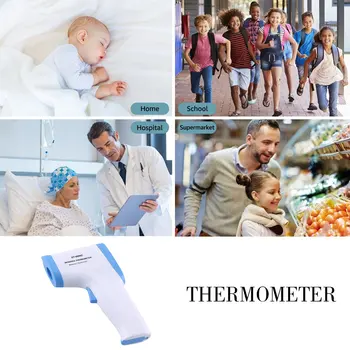 Prenosni brezkontaktno Infrardeči Termometer, Visoke Natančnosti Termometer, Termometer, LCD Shranjevanje Funkcija Baby Odraslih termometro