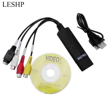 USB 2.0 Easycap Zajemanje 4 Kanalni Video, TV DVD, VHS Avdio Zajem vmesniško Kartico TV Video DVR