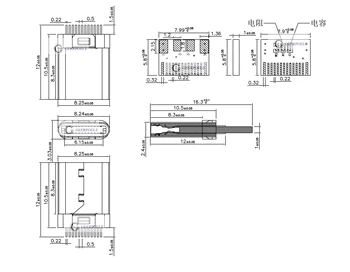 50 kos/veliko Tipa C 24P Priključki Plug Micro USB Moški Set Primeru Conector Pcb Connettori Elettrici Telefon Prise Enchufes