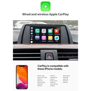 Avto Brezžični Carplay Aktivator Android Auto Vmesnik Polje Za-BMW CIC 1 2 3 4 5 6 7 Serije E60 E70 E71 E84 F01 F02 F10