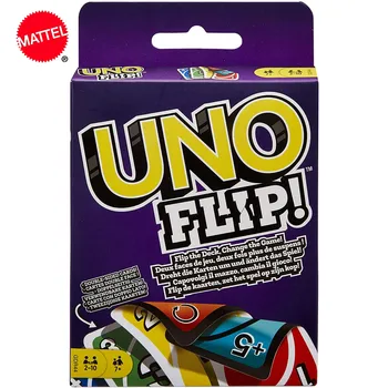 Mattel UNO : Flip ! Kartenspiel Zabavno Igro Krovu Visoko Zabavno Multiplayer Igra Igrače, Igre S Kartami