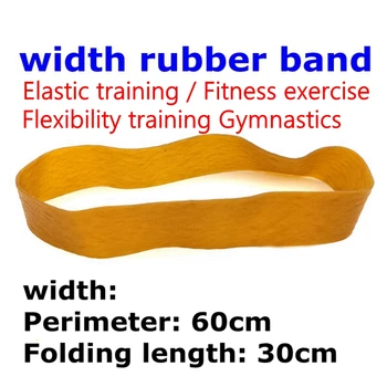 Zložljivi dolžina 300 mm Elastično usposabljanje Fitnes vadba, moda Prilagodljivost usposabljanje Gimnastika Usposabljanje pasu fitnes gumico