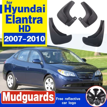 Blato Zavihki Za Hyundai Elantra HD 2007 - 2010 Fender Mudflaps Splash Varovala Blatniki Avto Spredaj Zadaj kolesa Dodatki 2008 2009