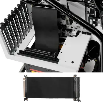 16x Visoke Hitrosti PCI Express 24 cm > Prilagodljiva Kabel Kartice PC Graphics Razširitev Pristanišča Ac Odcepa za 1U 2U 3U Strežnik IPC Ohišje