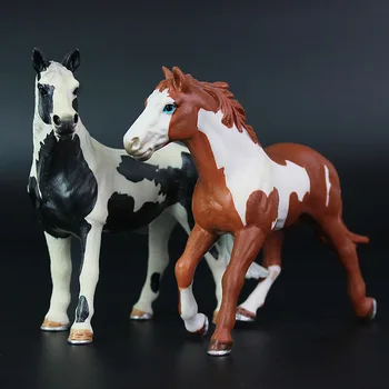 Živali Konj Model Simulacije Wildlife Žrebec Četrtletju Clydesdale Konj figuric Figurice PVC Zbiranje Igrač