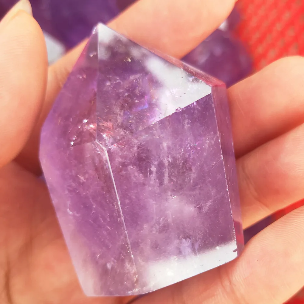 Vrh novih izdelkov ametist točke Naravne Sivke vijolični kristal stolp quartz palico točk zdravljenje
