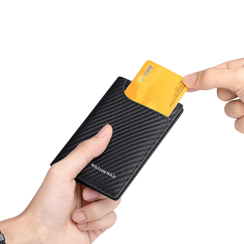 Usnje majhne kartice vrečko moški ultra-tanek moško identifikacijo vrečko kreditne kartice denarnice vozniško dovoljenje usnjena torbica za denarnico