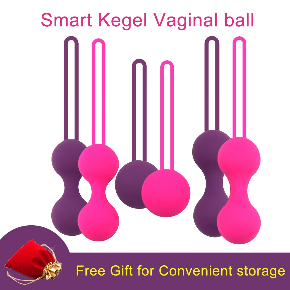 Smart Keglove Žogo Varno Silikonski Kitajske Vaginalne Kroglice Za Žensko Ben Wa Žogo Gejša Kroglice Sex Igrače Muco Privijte Izvaja Naprava