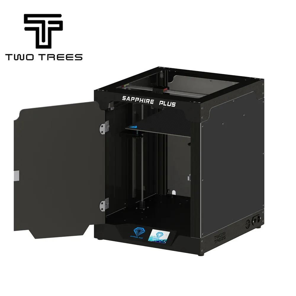 Twotrees Safir Plus V1 3D Tiskalnik COREXY BMG Iztiskanje MKS, Odbor TMC2208 300*300*350 mm Kompleti 3,5-Palčni Zaslon na Dotik Dvojno Z Osi